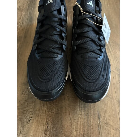 Adidas UltraBoost Light Metal Baseball Cleats Men Size 11 Black White ID8610 - Picture 4 of 7